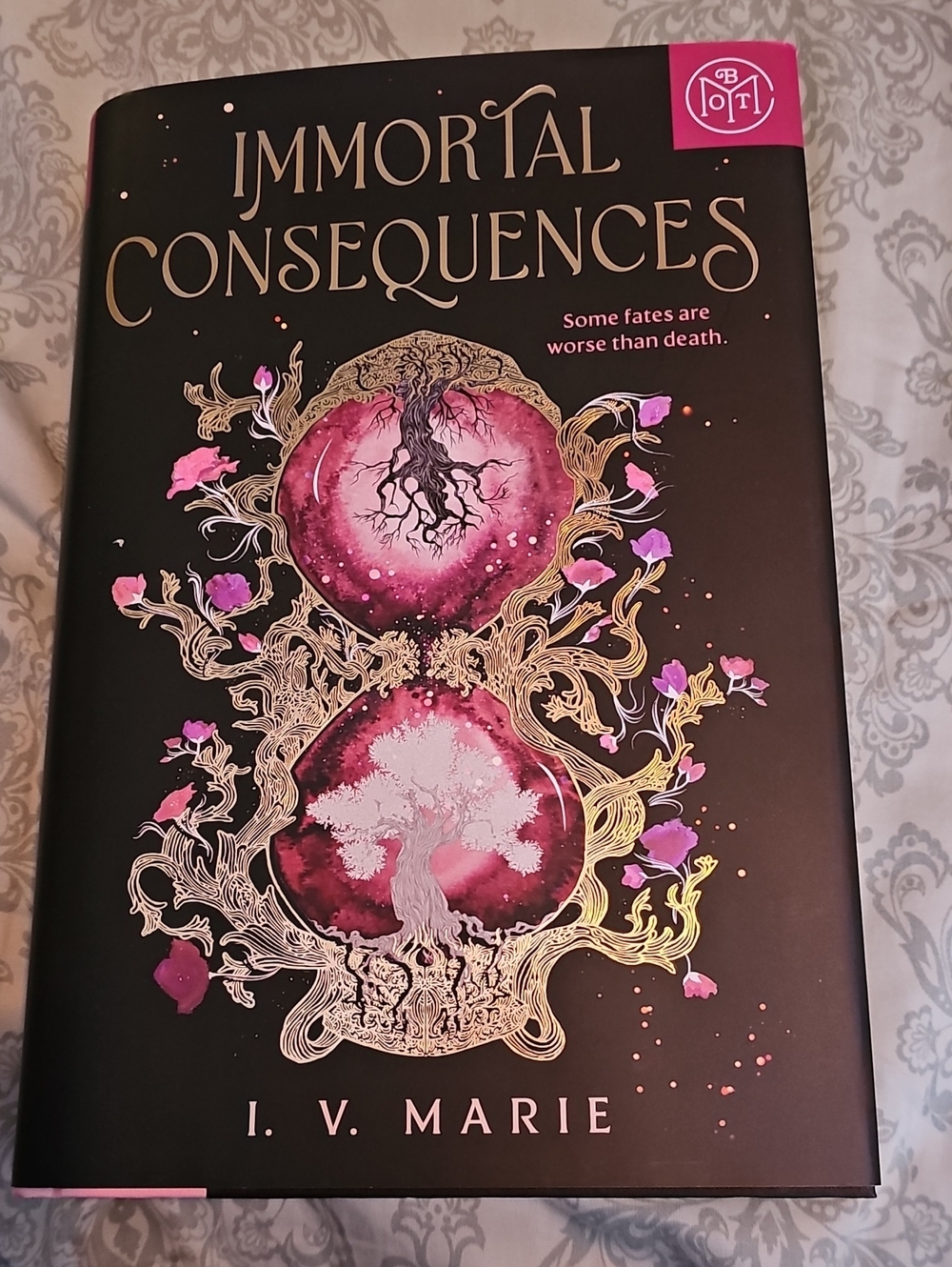 Immortal Consequences HardcoverBoTM – Black & Pink